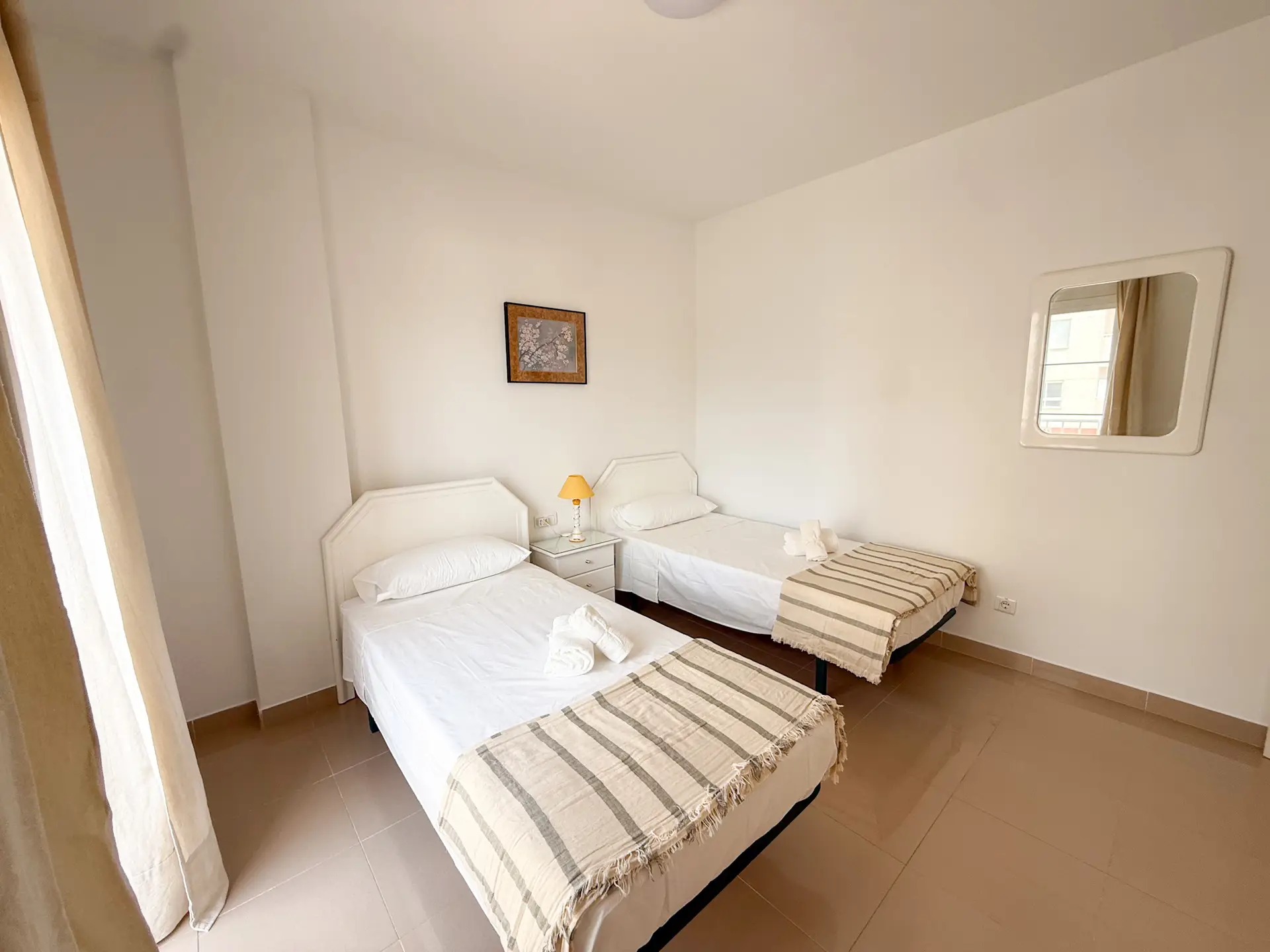 Segunda habitación con dos camas